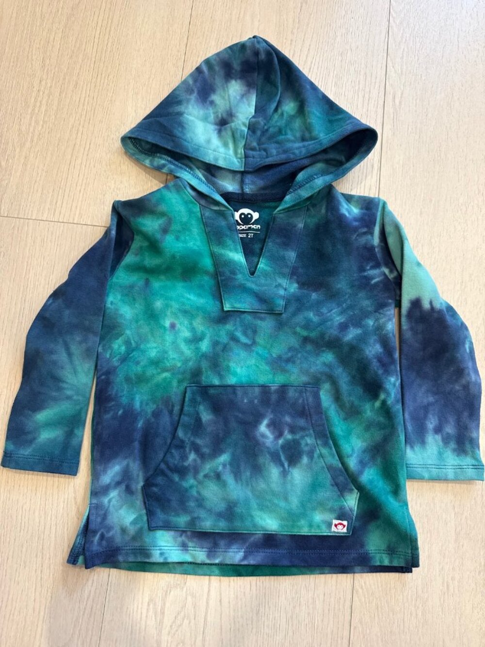 Appaman Sweatshirt 2T Tie Dye Green